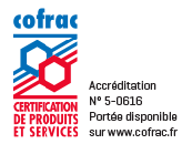 Défi Informatique - logotype Certification Cofrac